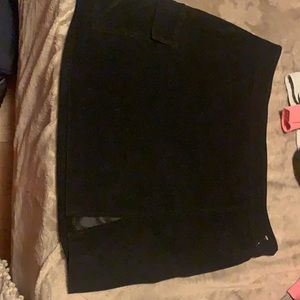 Black Suede skirt. Never worn. Size 15